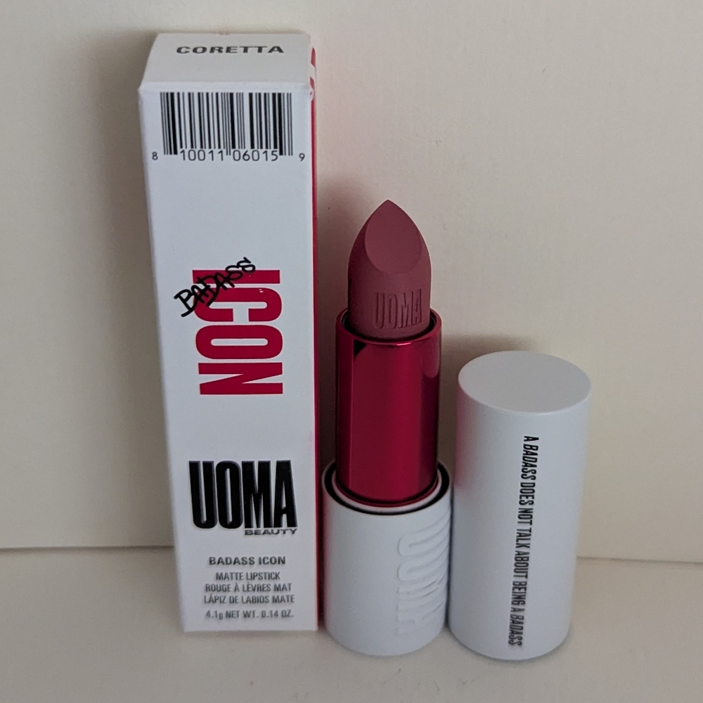 UOMA Badass Icon Matte Lipstick - Coretta